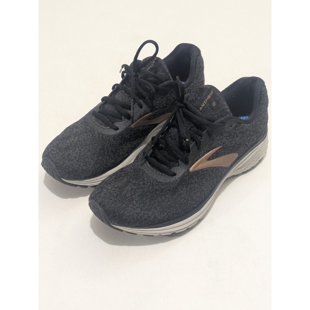 Brooks Anthem 2 Men's Running Shoes Black Gray Size 12